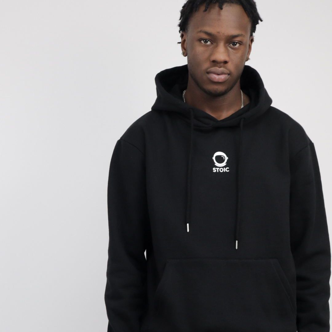 ASTRONAUT HOODIE | BLACK