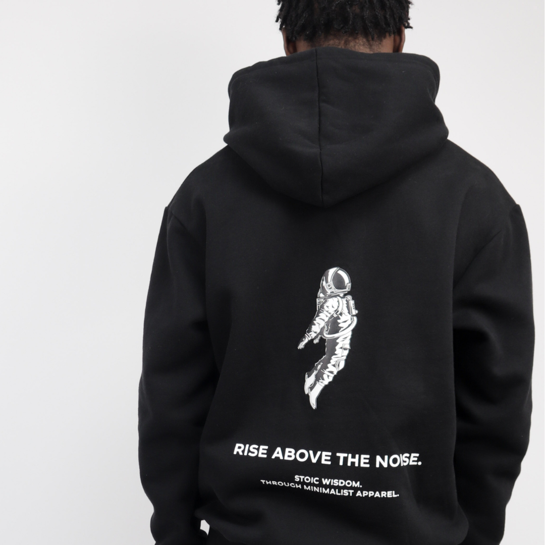 ASTRONAUT HOODIE | BLACK