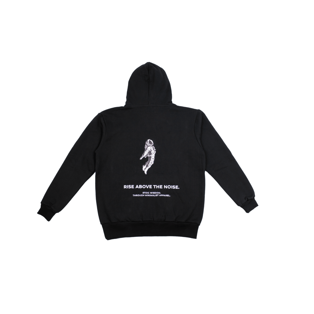 ASTRONAUT HOODIE | BLACK